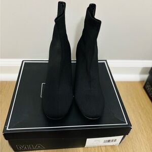MIA Women's Black Ankle Boots